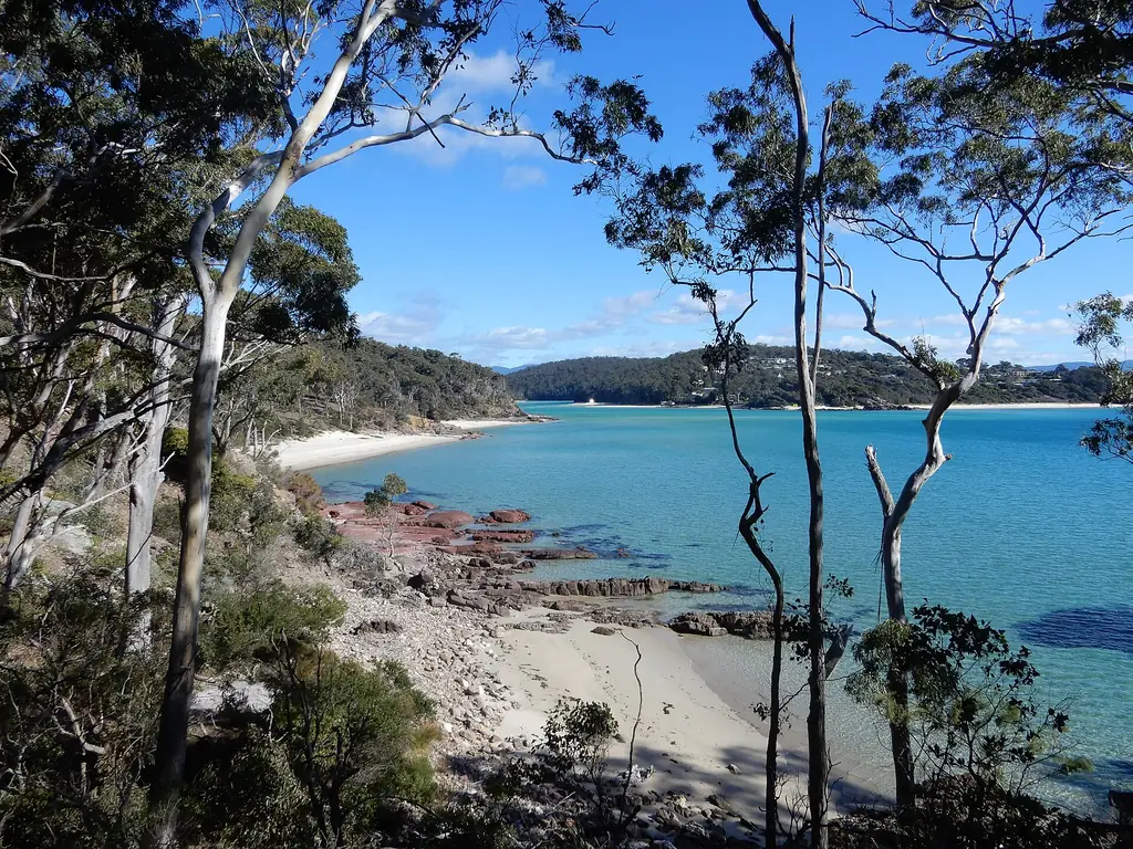 Barmouth Beach at the mouth of the Pambula River