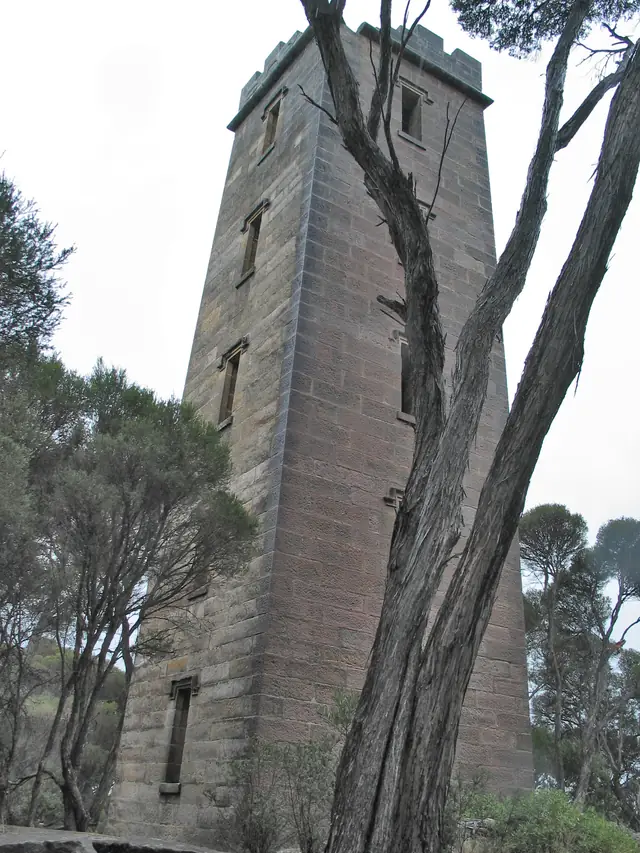 Boyds Tower, a sandstone tower on Red Point in Beowa National Park
