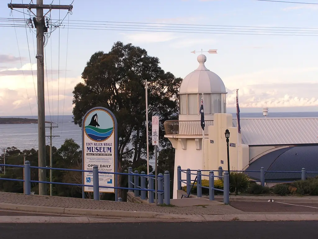 The Eden Killer Whale Museum on the Eden waterfront
