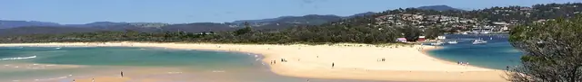 Panorama of Merimbula Sound