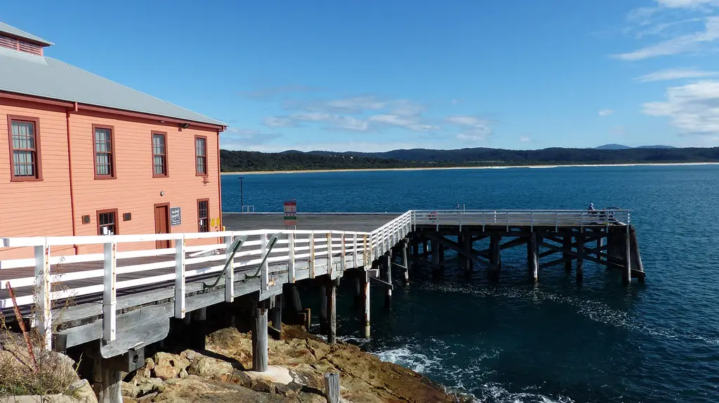 Tathra’s heritage-listed timber wharf